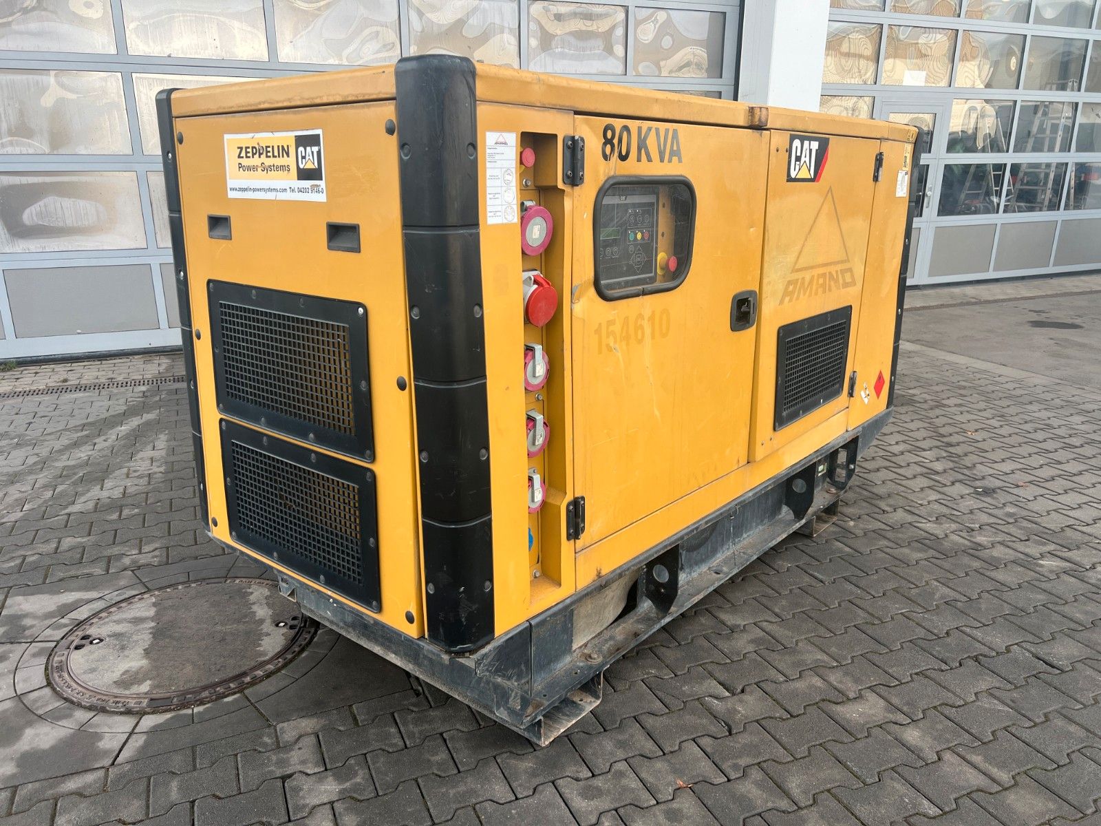 Fahrzeugabbildung CAT DE88E3 / Stromerzeuger / 80KVA / 2015 / 14.180h
