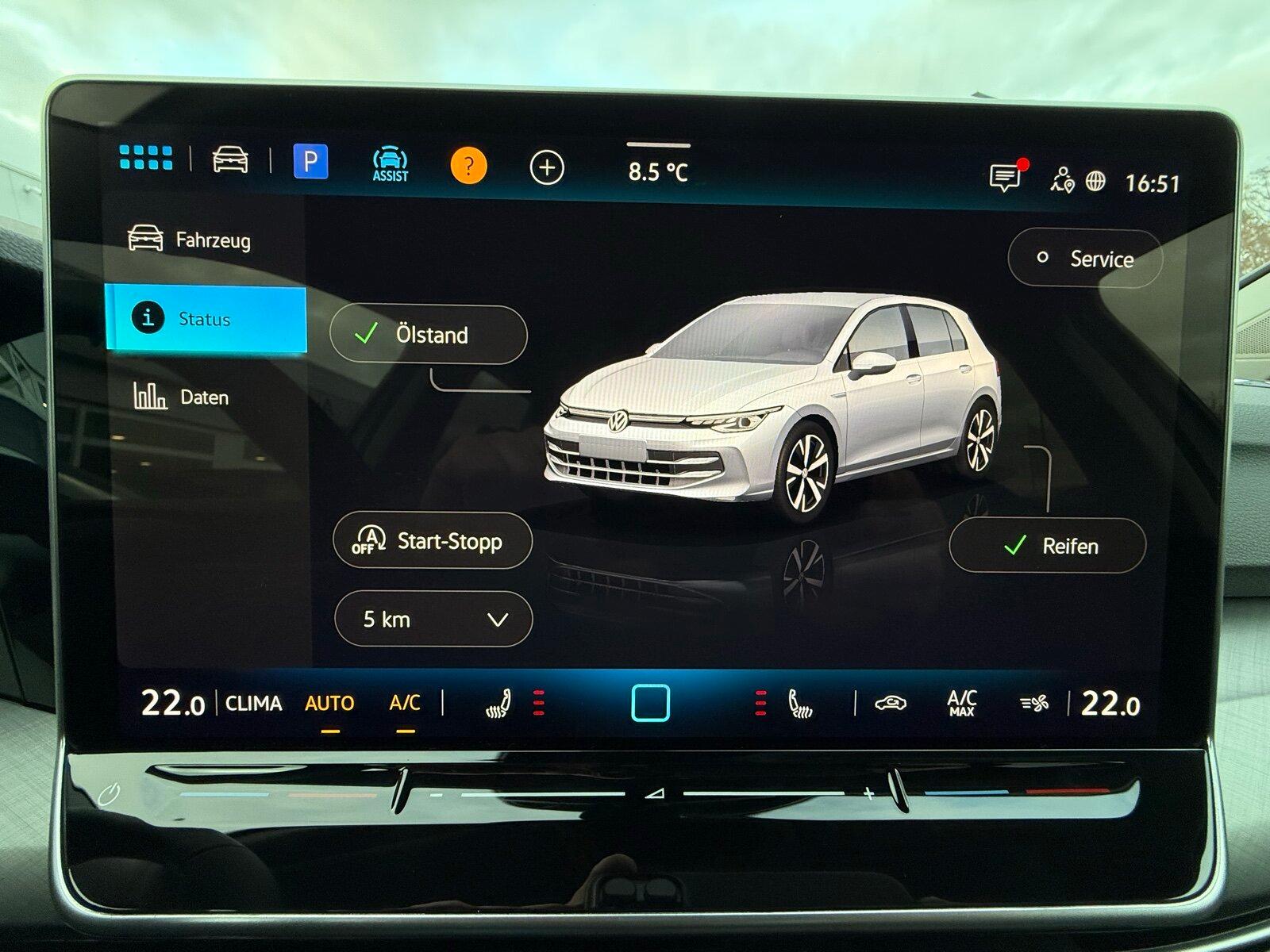 Volkswagen Golf VIII 1.5 TSI LED DAB ACC PDC/Kamera beh.Len, миниатюра 17