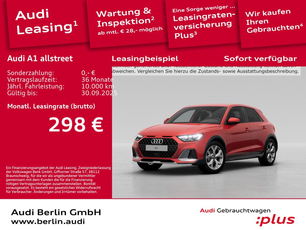 Audi A1 allstreet 30 TFSI S tr.