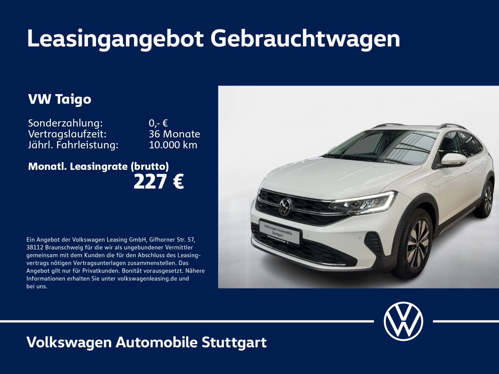 Volkswagen Taigo Life 1.0 TSI Navi Kamera Tempomat