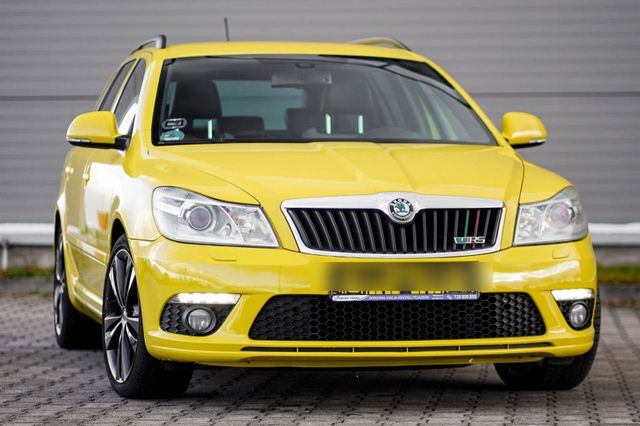 Skoda Octavia RS 2.0 TDI Sprint Yellow