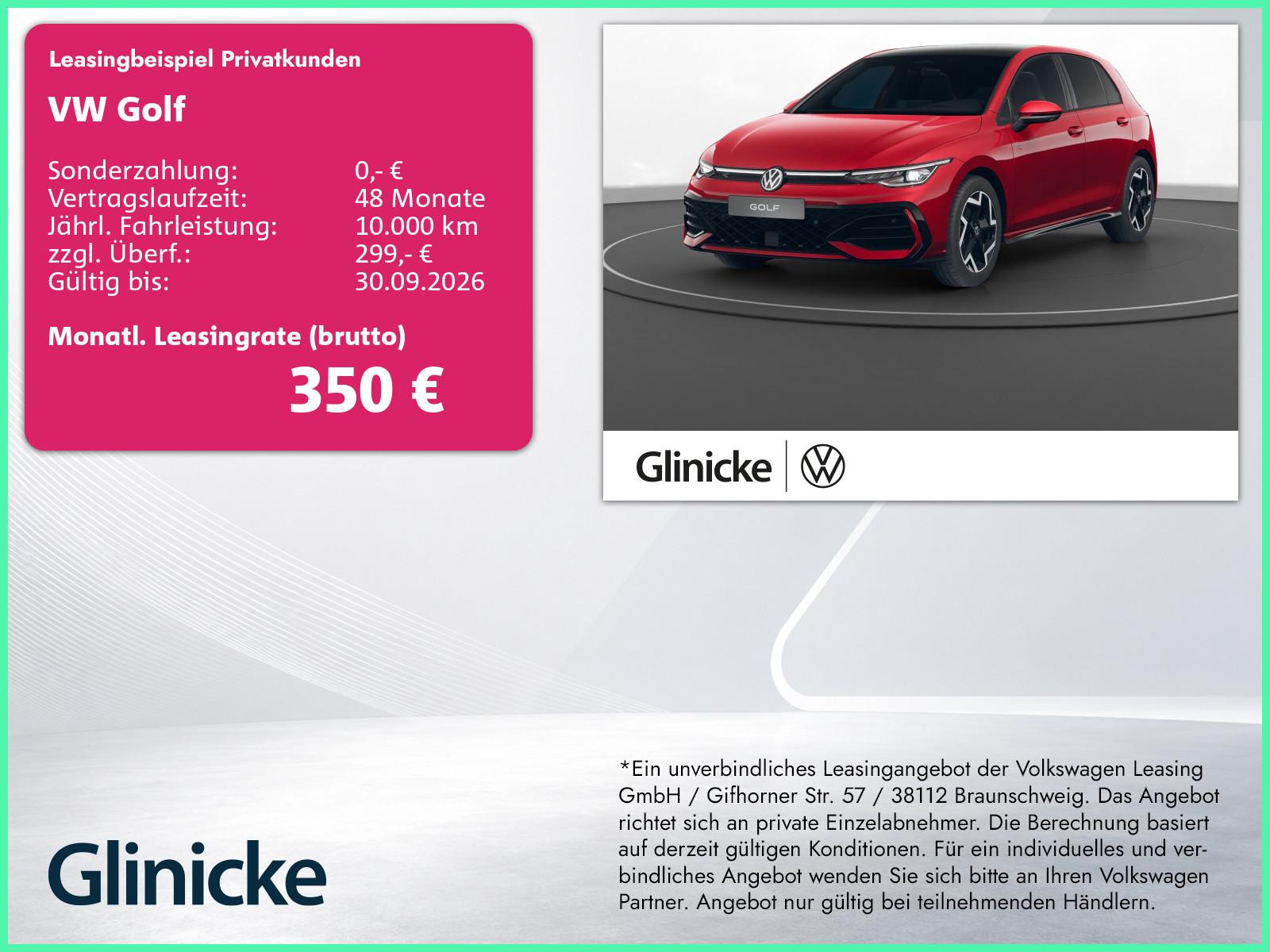 Volkswagen Golf VIII 1.5 eTSI R-Line AHK LED Navi 360° ACC