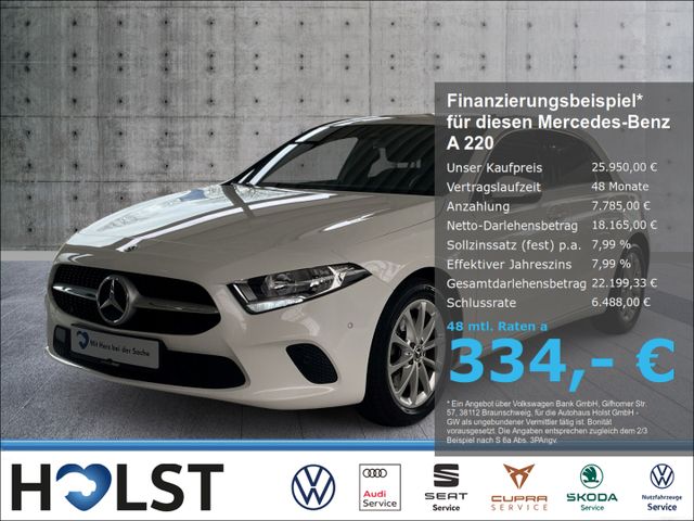 Mercedes-Benz A 220 2.0L Progressive GJR LICHT+SICHT PAKET DIG