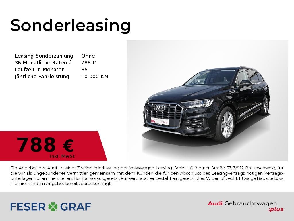 Audi Q7 50 TDI Luft/air,Allradl,AHK,B&O,HUD,HDMatrix