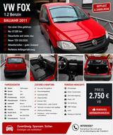 Volkswagen VW Fox 1.2 Benzin  Perfektes Anfängerauto... - gebrauchte VW Fox aus dem Jahr 2011