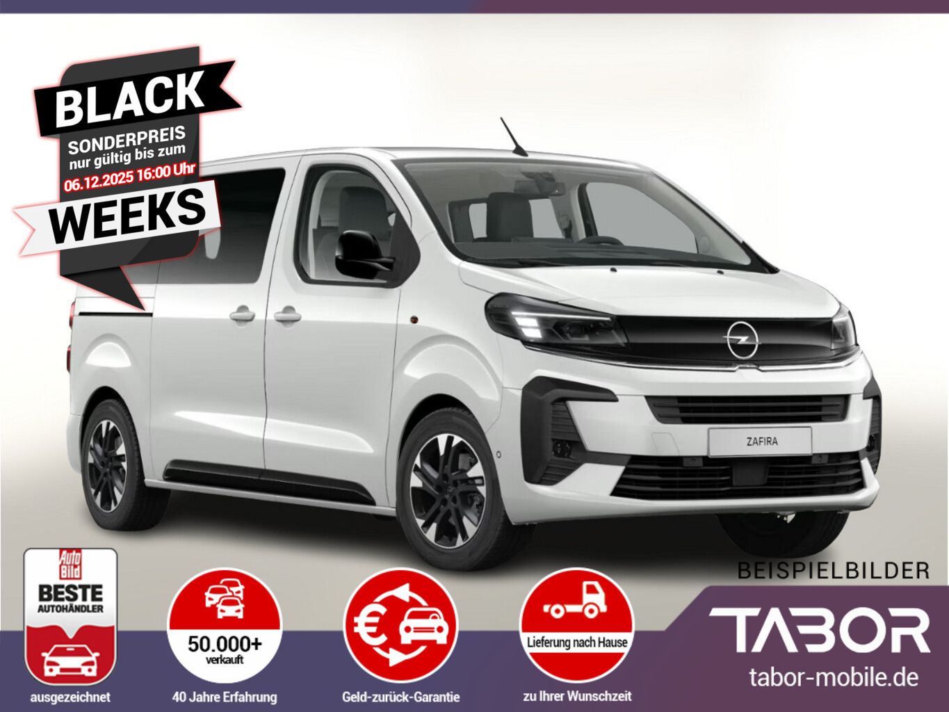 Opel Zafira 2.2 D 180 AT8 L GS Nav 8-S UVP-18%*