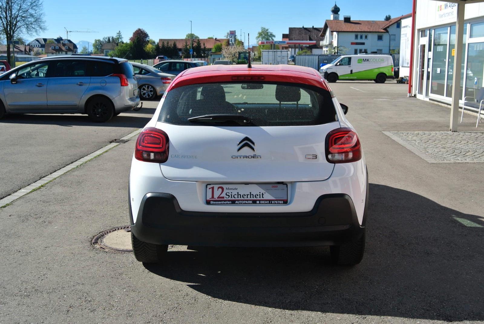 Citroën C3 Shine 110 PS,Klima,Navy,Garantie,8 Reifen