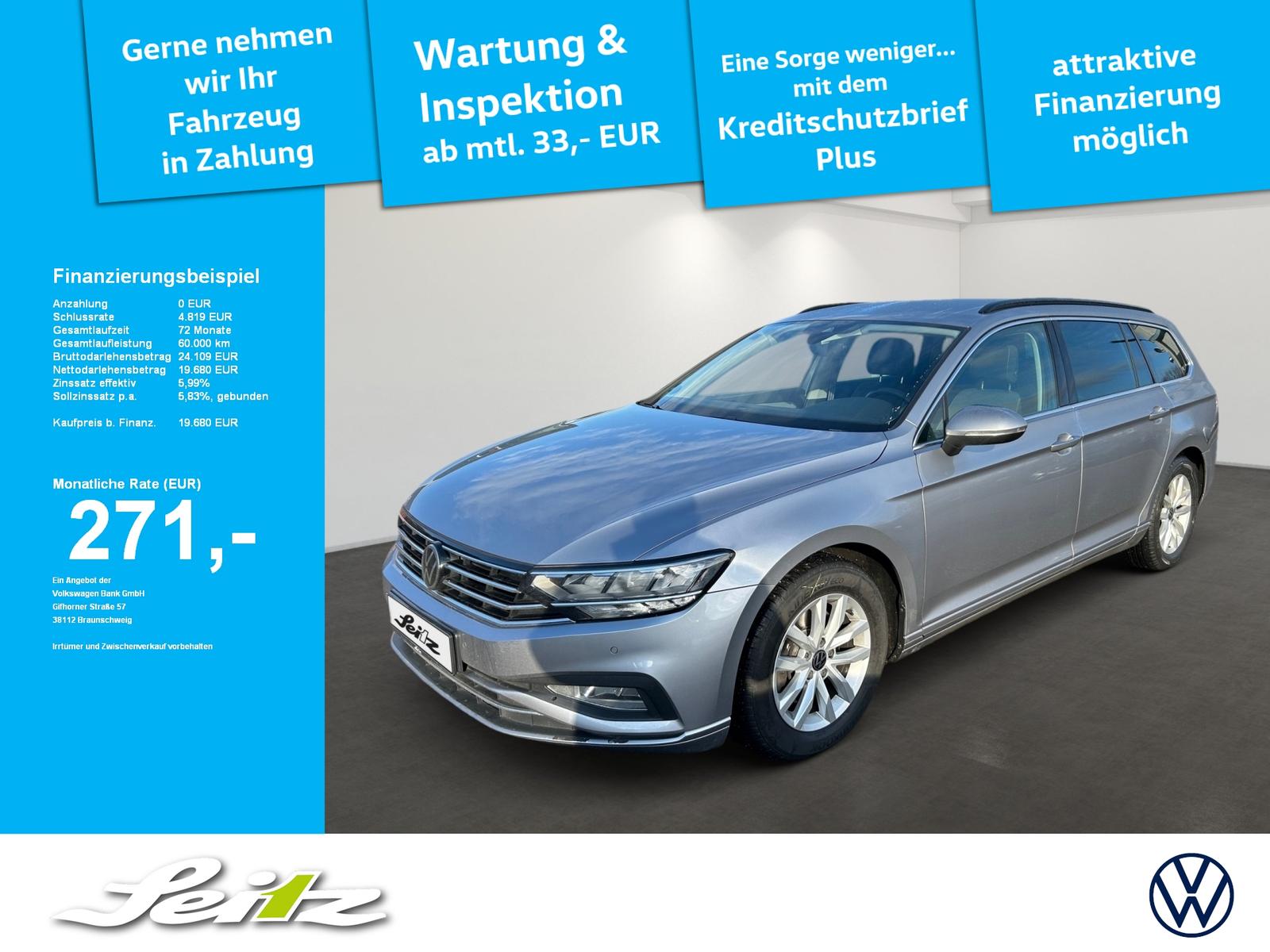 Volkswagen Passat Variant 2.0 TDI Business *LED*HARMAN*KAME