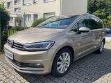 Volkswagen Touran Highline BMT/AUTOMATIK*Klima/Navi - mit Diesel-Antrieb: Beige, Alcantara, Beheizbare Frontscheibe