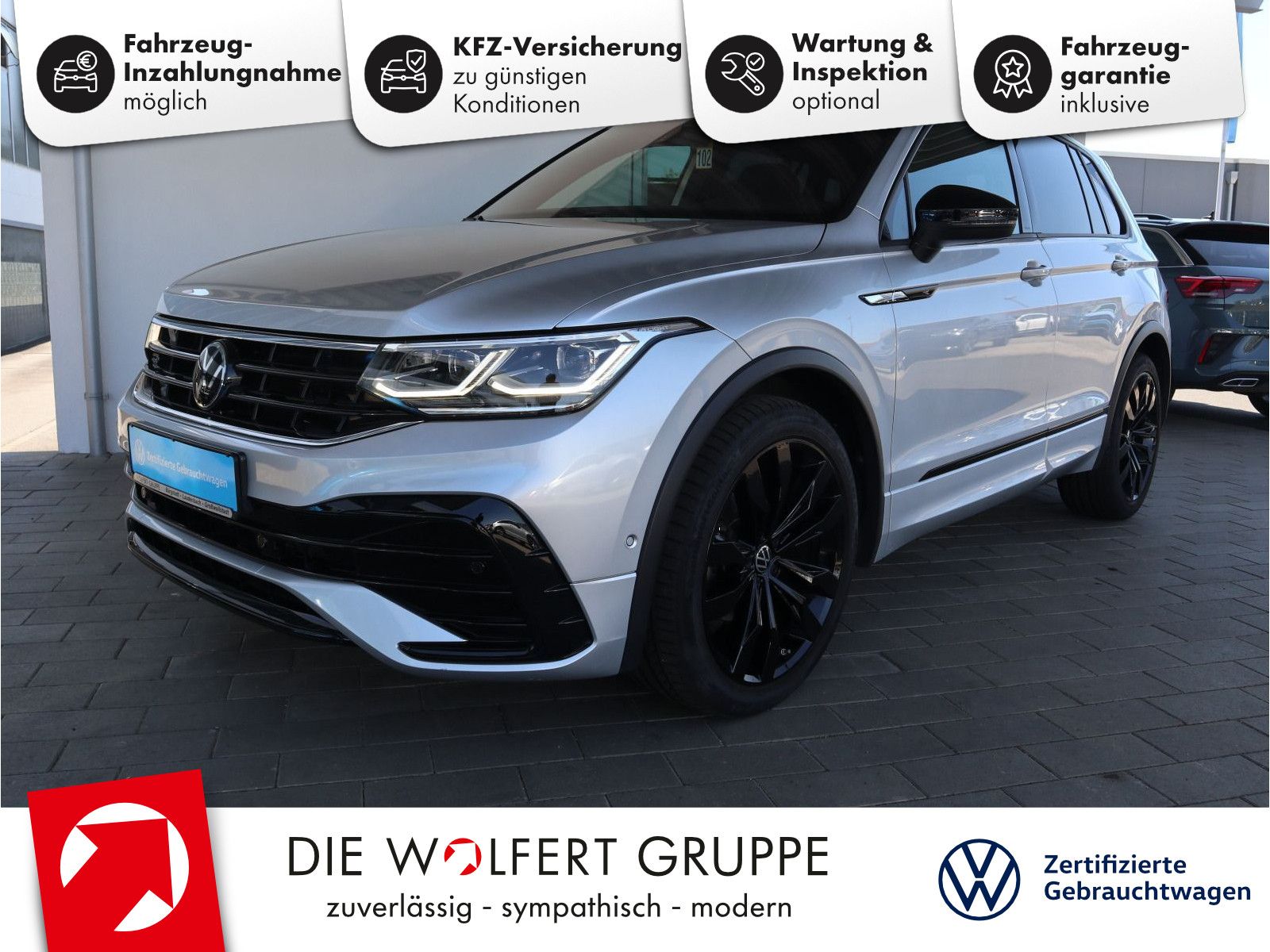 Volkswagen Tiguan R-Line 1.5 TSI DSG PANO HK RFK MATRIX