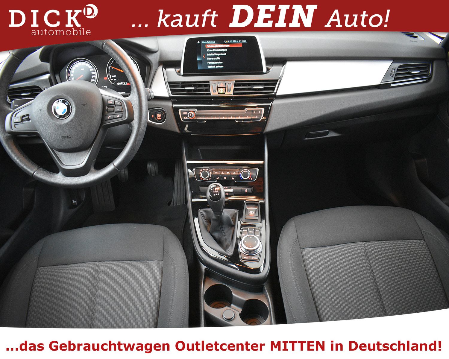 Fahrzeugabbildung BMW 218 Active Tourer NAVI+SITZHZ+PDC+MFL+DAB+LM