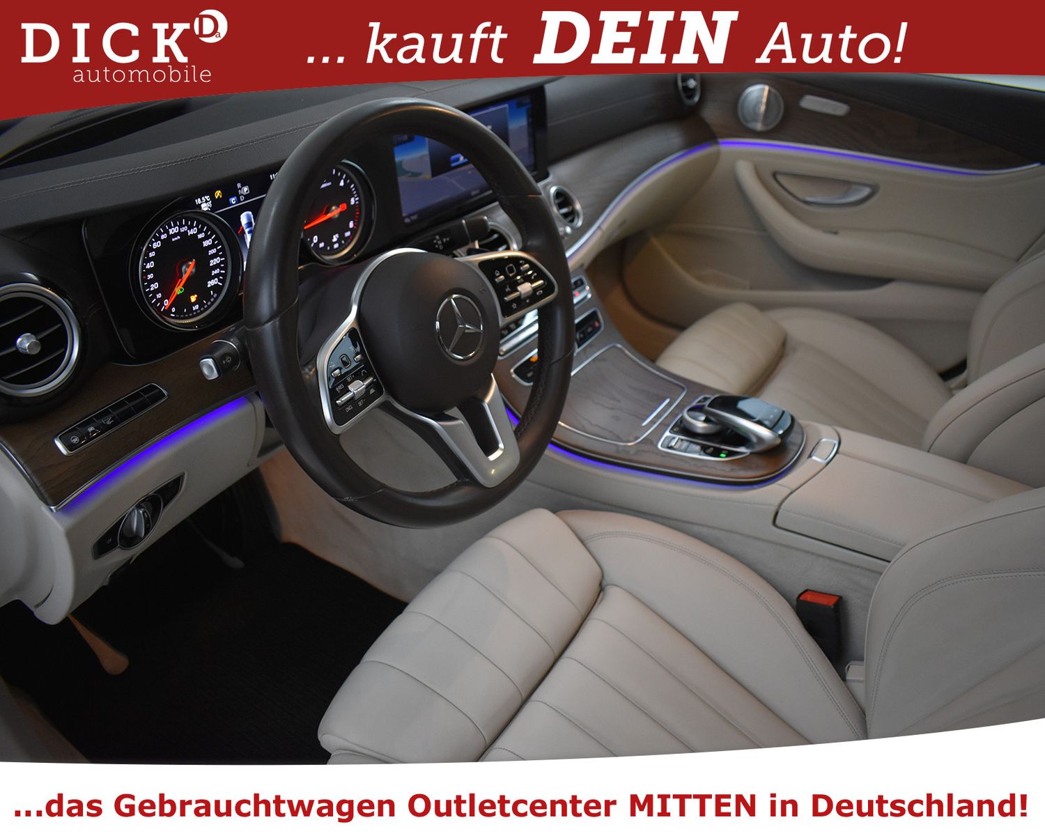 MERCEDES-BENZ E220d 4Mat Exclus  GLASD+COMAND+MULTIB+HEAD+VOLL - Image 10