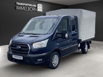 Transit Pritsche Plane 310 L2 7-Sitze+Klima+Tem