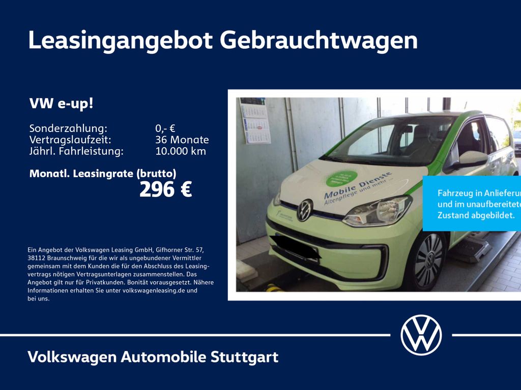 Volkswagen e-up! Kamera DAB SHZ Bluetooth
