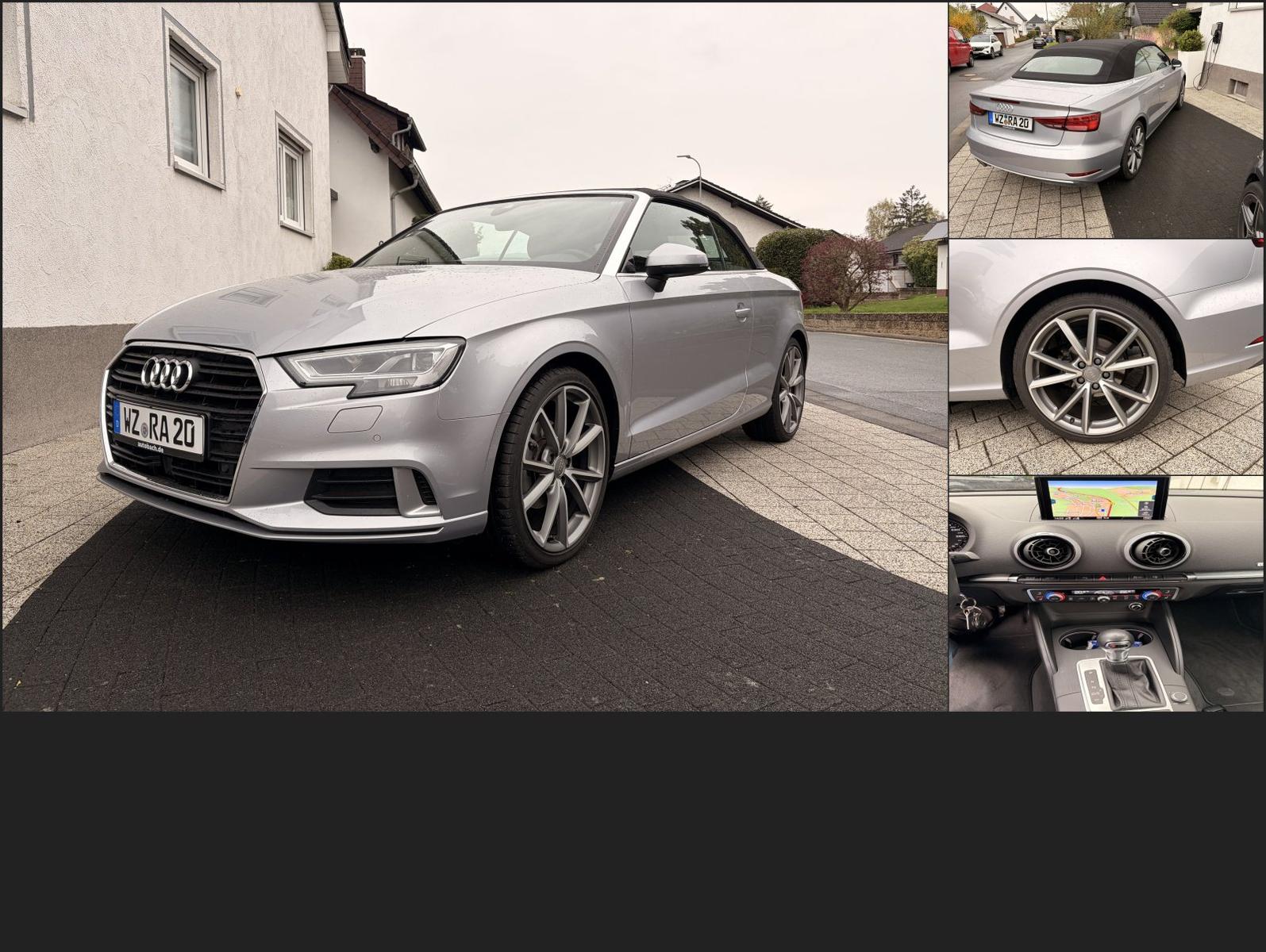 Audi A3 Cabrio 2.0 TDI SPORT,19 ALU,B&O Sound,Service