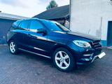 Mercedes-Benz ML 350 BlueTEC 4MATIC - 2. Hand, Tüv, Scheckheft - blaue Mercedes-Benz ML 350