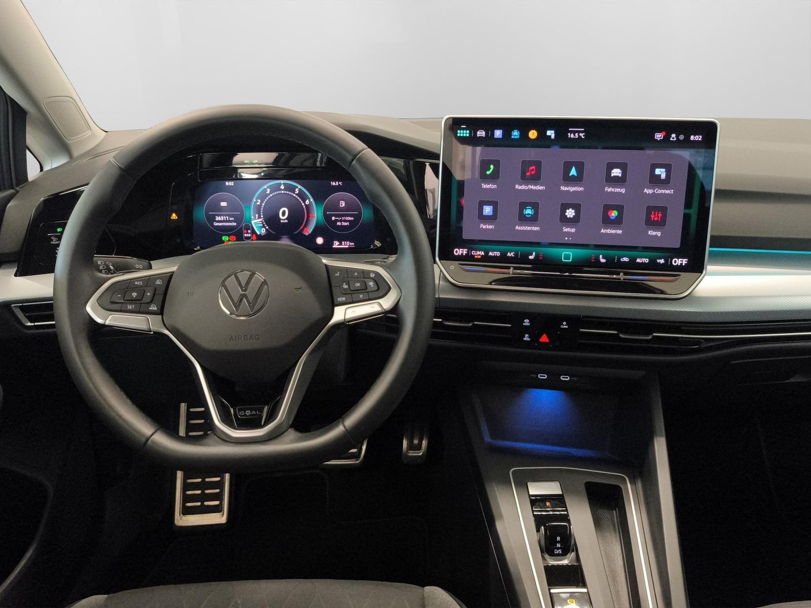 Volkswagen Golf 8 1.5 eTSI DSG Goal IQ-LIGHT ACC AHK PDC KA, миниатюра 13