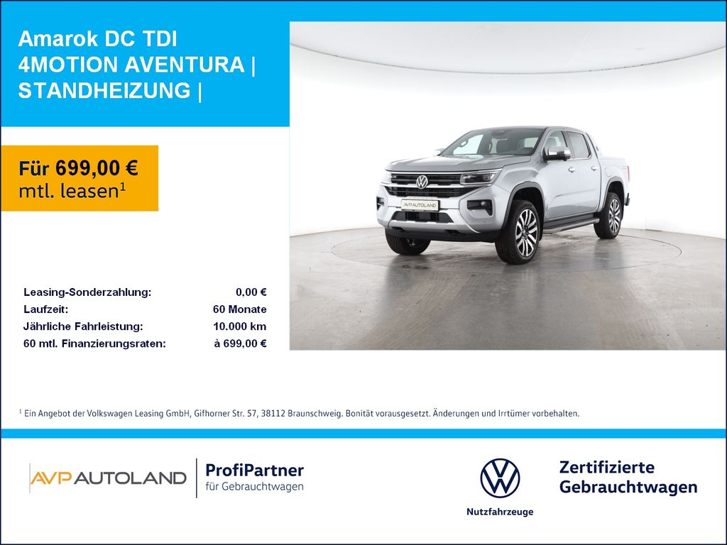 Volkswagen Amarok DC TDI 4MOTION AVENTURA | STANDHEIZUNG |
