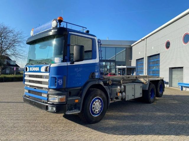 Scania P124-420 / 6X2 / 3 SIDE TIPPER / LIFT AXLE / FUL