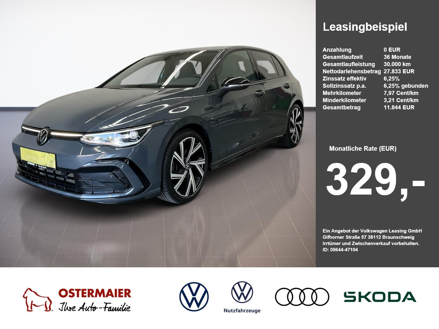 Volkswagen Golf VIII R-LINE BLACK STYLE 2.0TSI 190PS DSG AC