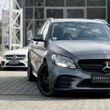 Mercedes-Benz C 43 AMG KOMBI/DISTRO+/STH/AHK/RÜCKFAHRK/MEMORY - silberne Mercedes-Benz C 43 AMG