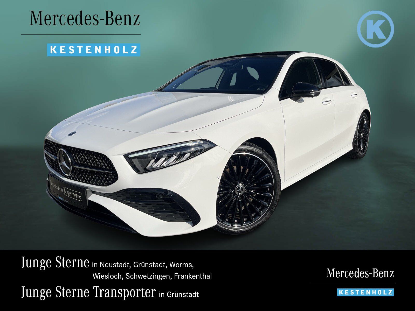 Mercedes-Benz A 200 AMG+NIGHT+STANDHZ+PANO+360°+BURME+LENKHZ