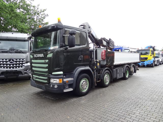 Scania G450 8X2*6 Kipper Kran HMF 3220 bis 20 Meter