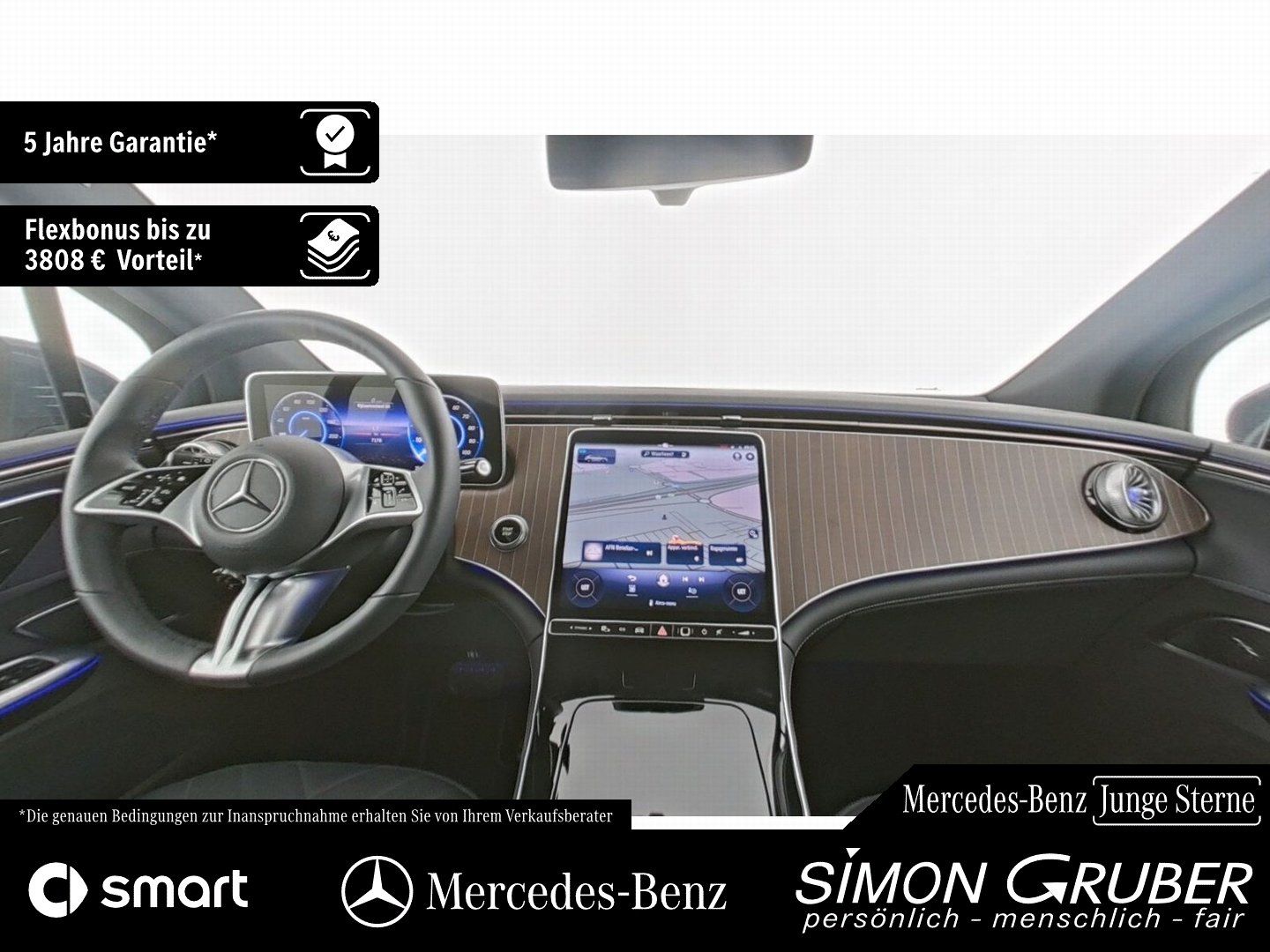 Fahrzeugabbildung Mercedes-Benz EQE 350+ SUV El Art Airmatic Massage Sitzklima