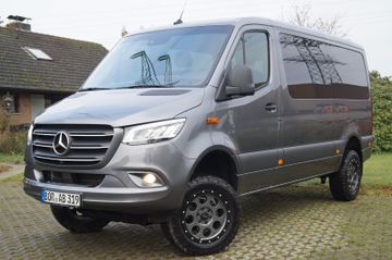 Mercedes-Benz Sprinter 319 CDI 4x4 Mixto-AUT-5 SITZER-LEDER-