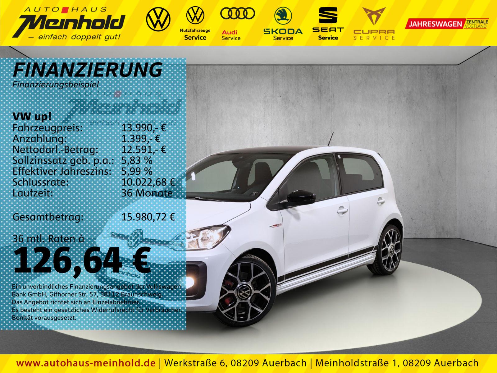 Volkswagen up! GTI, Klima, Beats, Kamera, GRA, Einparkhilfe
