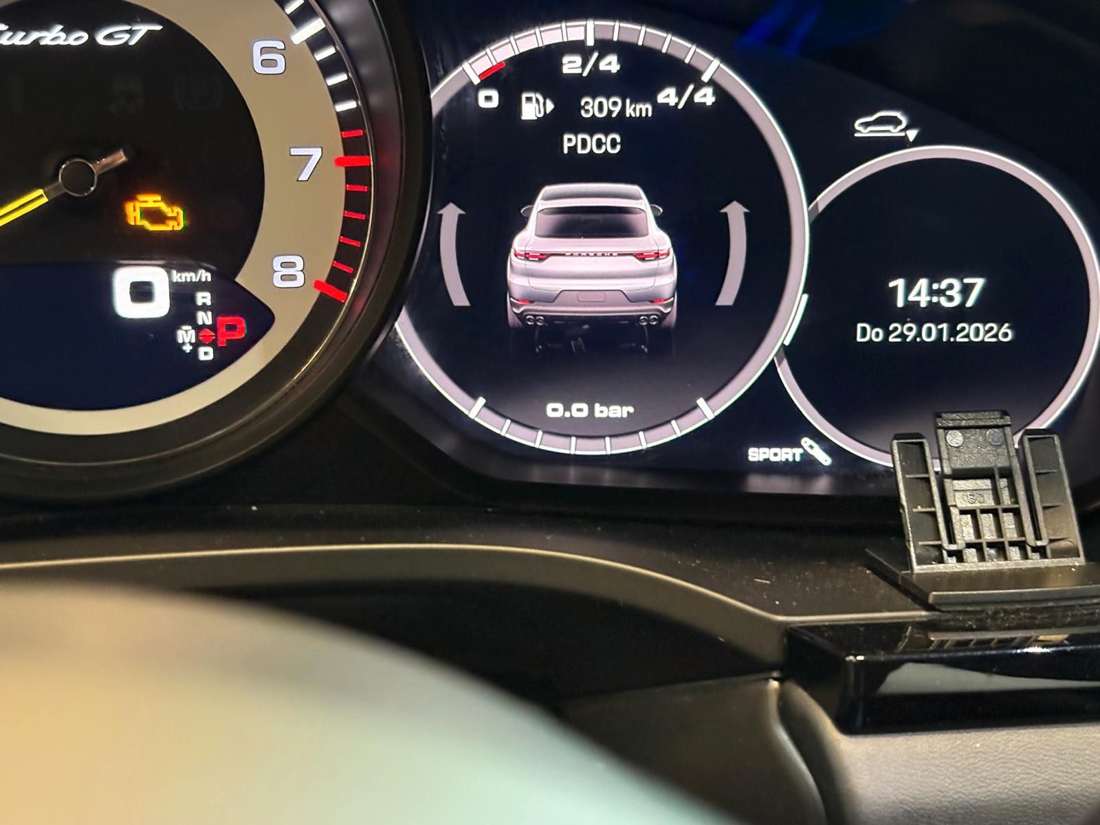 Fahrzeugabbildung Porsche Cayenne Coupe Turbo GT/Burmester/PCCB/Carbon