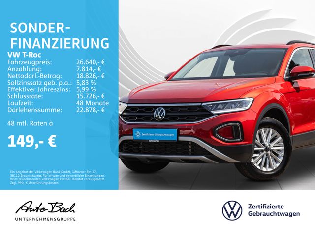 Volkswagen T-Roc 1.5 TSI DSG Life, LED, AHK, App-Connect, D