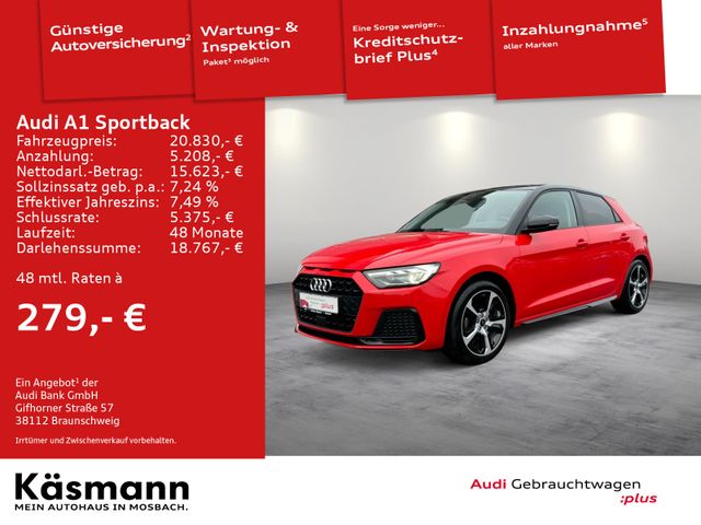 Audi A1 Sportback 25TFSI advanced NAV LED SHZ DIGITAL