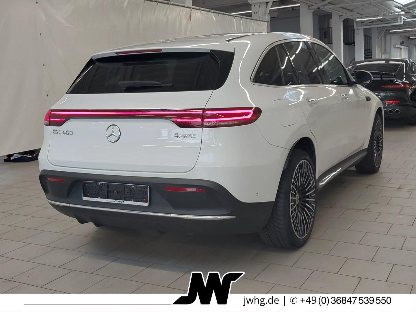 Mercedes-Benz EQC 400 4M AMG DISTRONIC/360°/HUD/KEYLESS/21ZOLL
