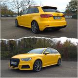 Audi A3 2.0 TDI S tronic quattro Sportback 3x S Line - mit Diesel-Antrieb: Gelb, Kleinwagen