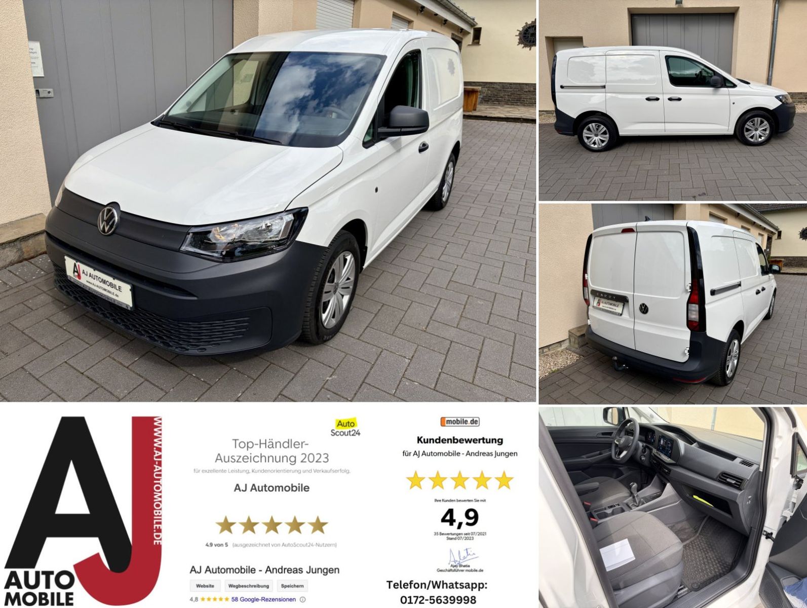VW Caddy Cargo 1.5 TSi 85KW Anhängerkupplung
