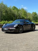 Porsche 991 Carrera Cabriolet Sportabgas/ Approved 05/28 - Porsche 991: Braun