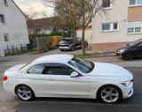 BMW 420i  Cabrio Sport Line A Sport Line Scheckheft  - weiße BMW 420