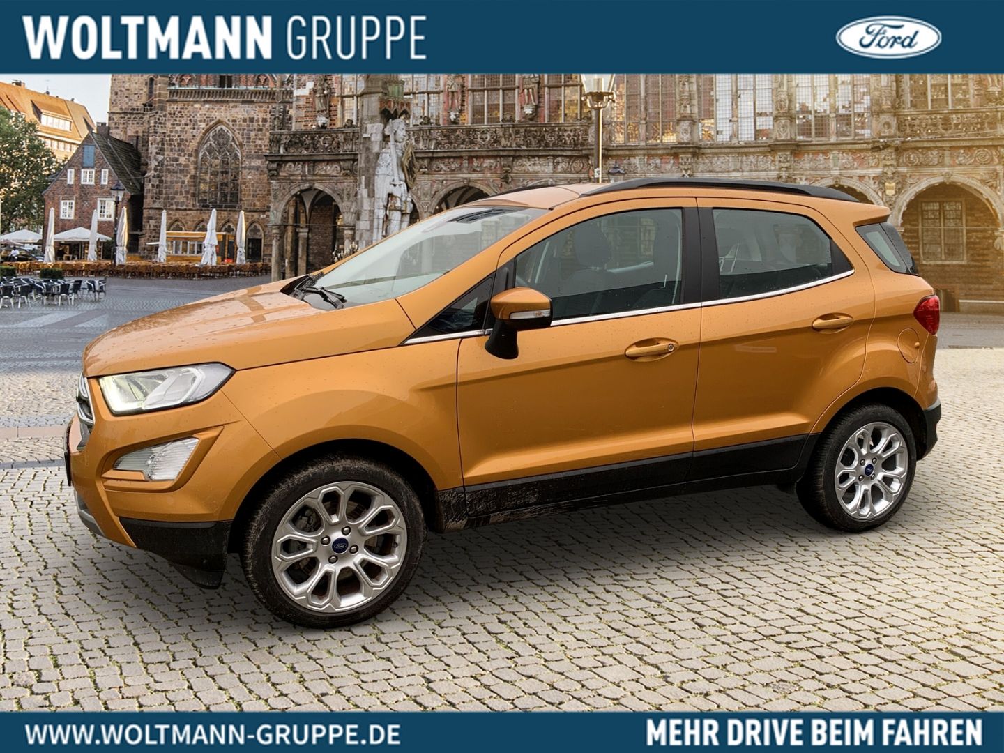 Fahrzeugabbildung Ford EcoSport Titanium nur 10.000 km!!, Navi, Sitzhei