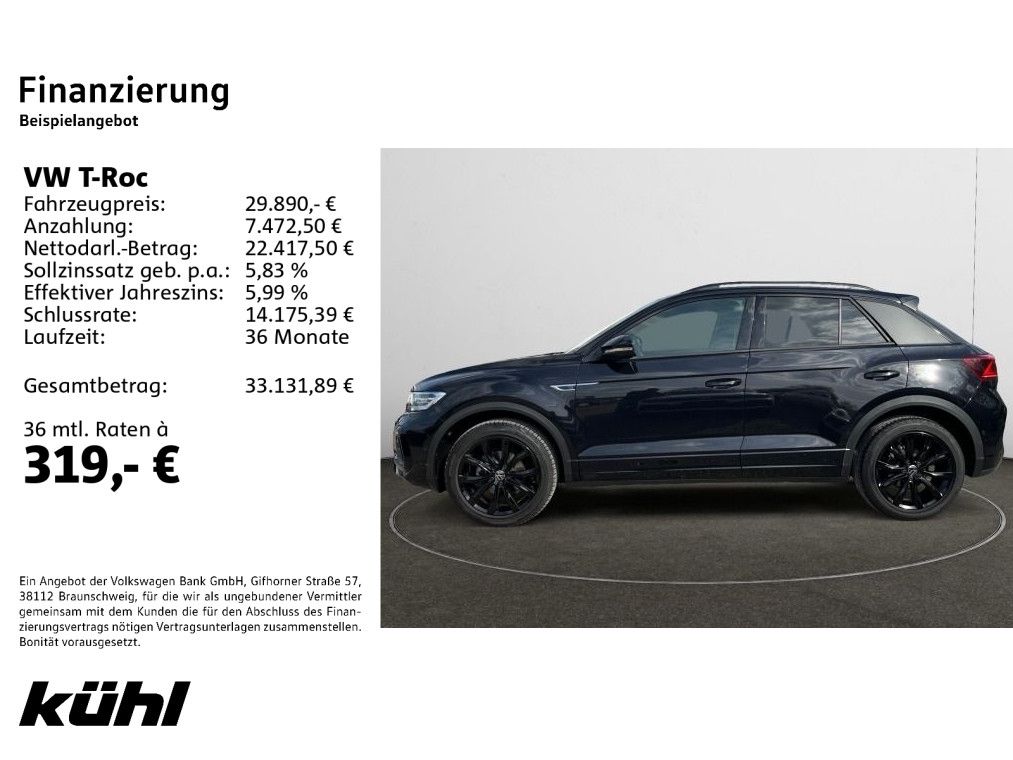 Volkswagen T-Roc 1.5 TSI DSG R-Line Navi Pano Black Style K foto 2