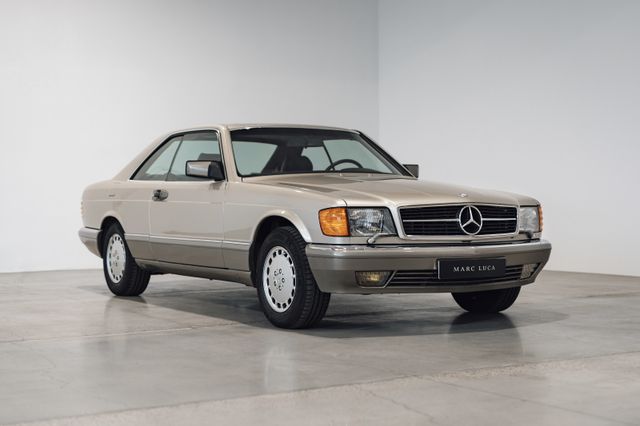 Mercedes-Benz 560 SEC  original 24.450 km Reiserechner