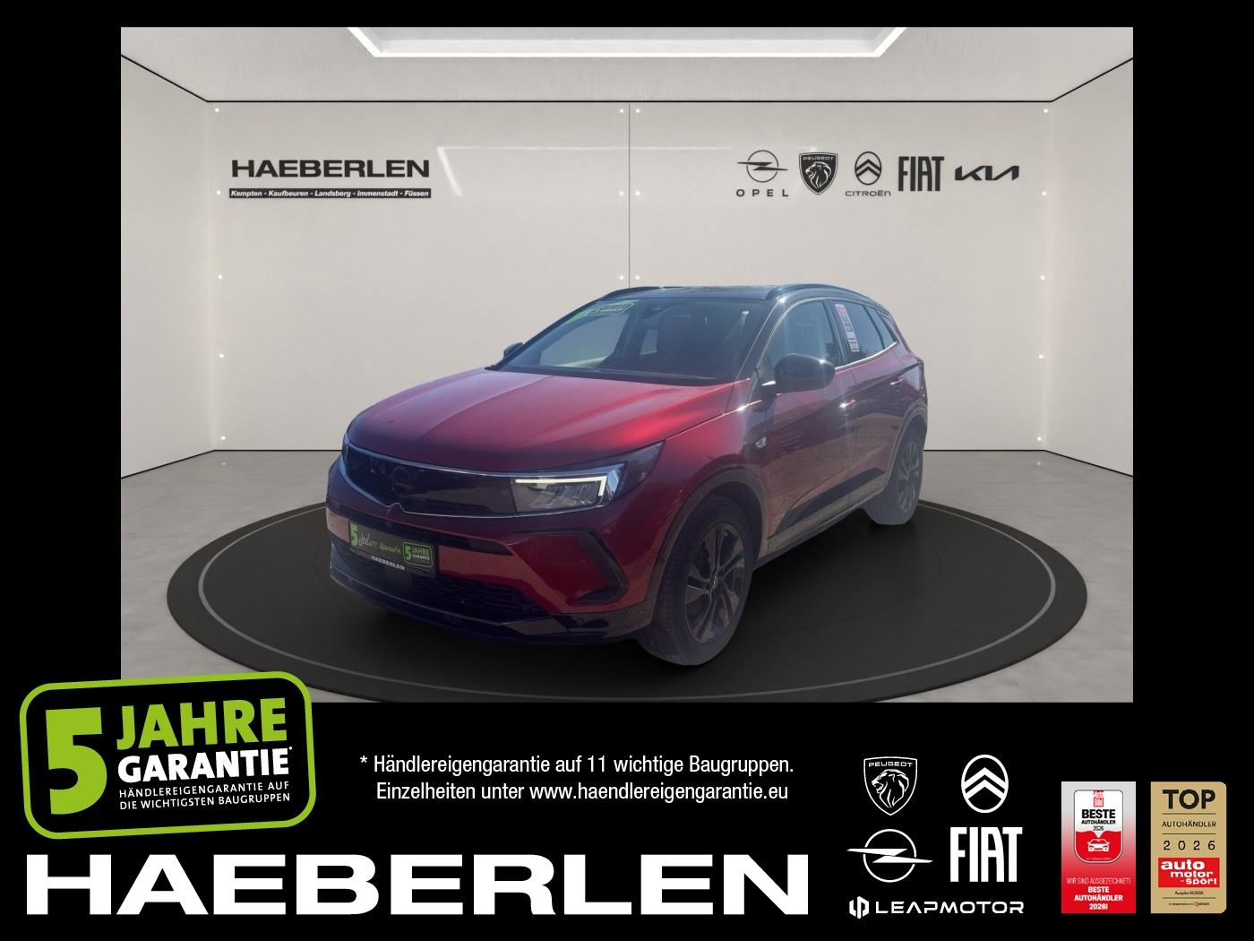 Opel Grandland 1.5 D GS Line Alcantara+LED+Navi+SHZ