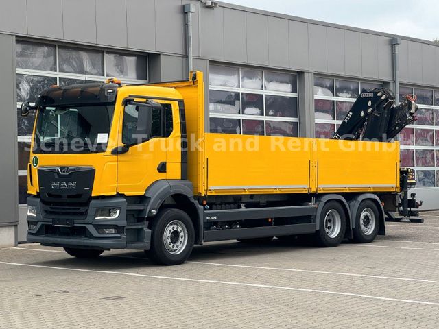 MAN TGS 26.430 6x2-4 Pritsche mit FASSI F235