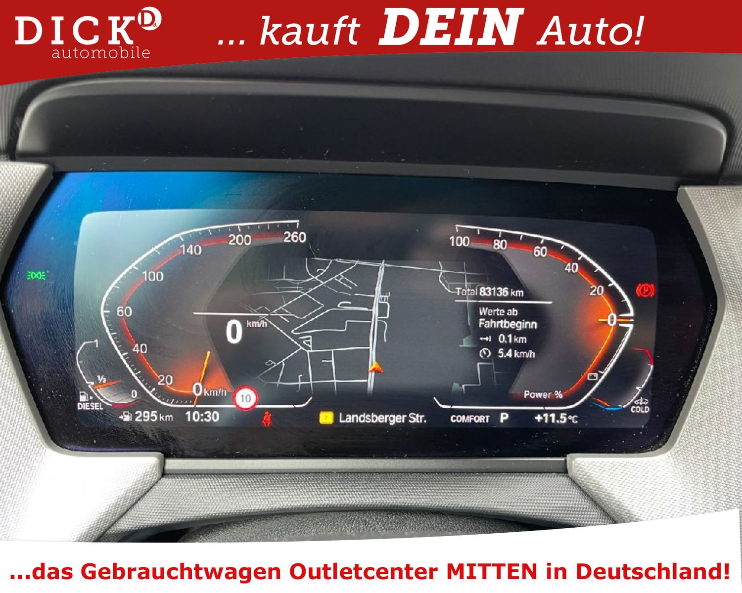 Fahrzeugabbildung BMW 118d Aut. LED/NAVI+/VIRTU/HIFI/DAB/SHZ/AHK/8Fa
