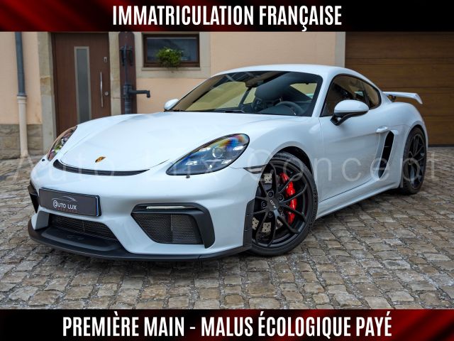 Porsche 718 Cayman GT4 Clubsport PDK MALUS CO2 FR PAYÉ !