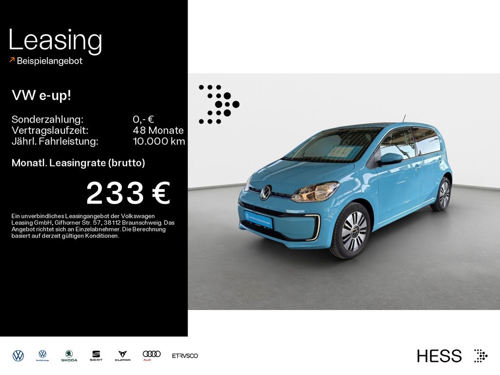 Volkswagen e-up!*LM15*PDC*RFK*Klima*SHZ*Tempomat