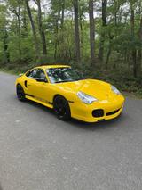 Porsche 911 Turbo Coupe, scheckheftgepflegt, Schalter - Porsche aus 2002: 911 Turbo