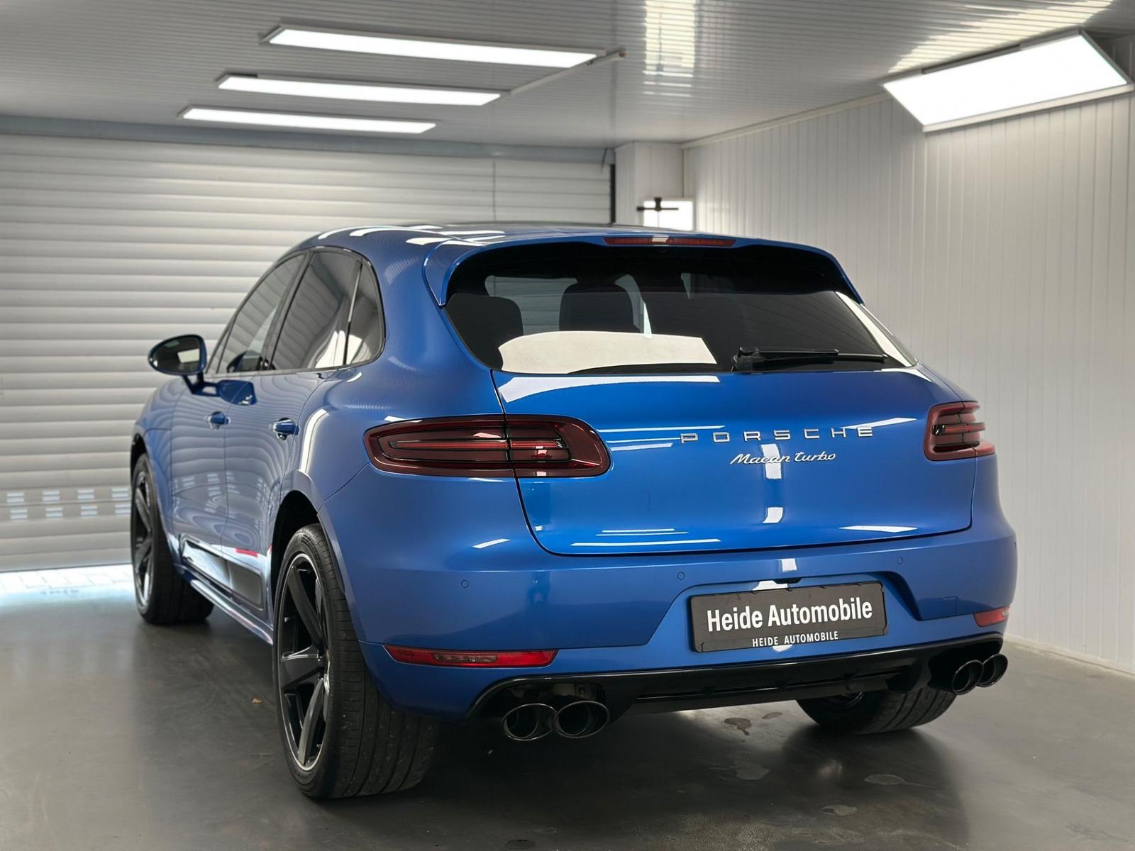 Porsche Macan Turbo 3.6 400 ch • 1ère Main • Sport Chrono • Burmester • Toit pano • Carbone • 21"