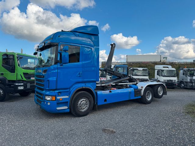 Scania R 500 V8 6X2 Abroller Klima Retarder Webasto