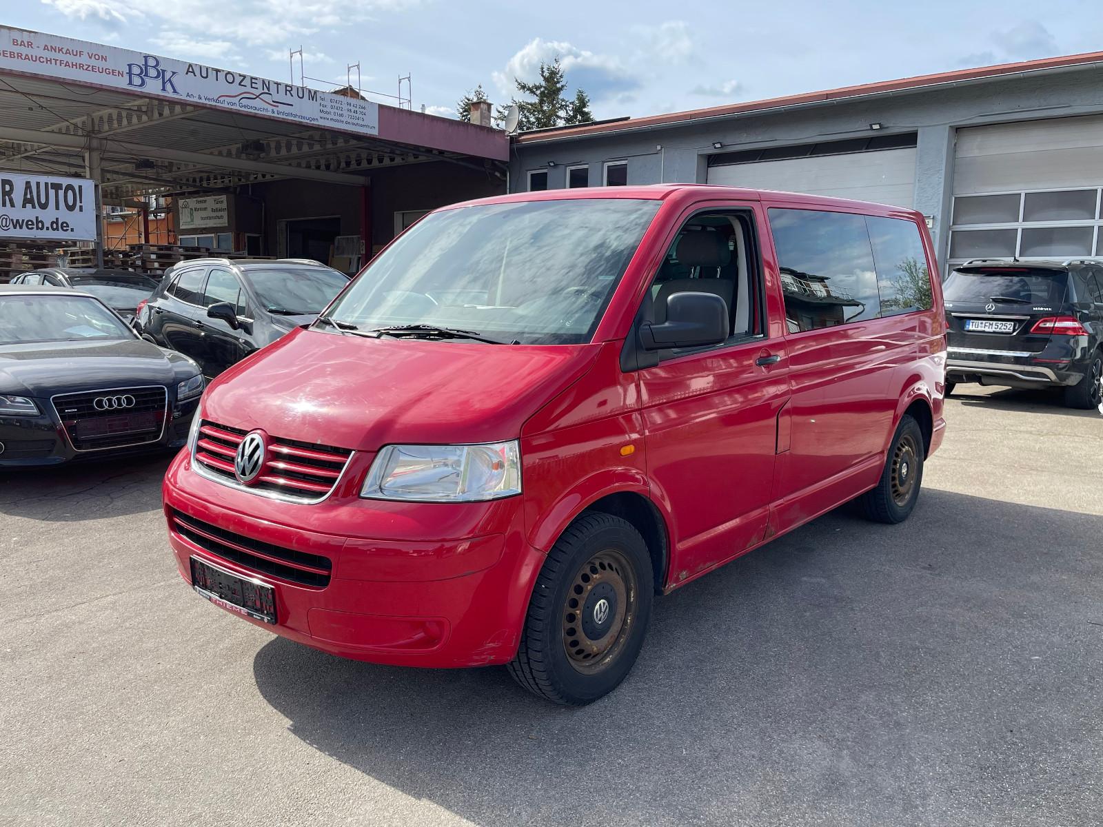 Volkswagen T5  2.5 TDI  Transporter +9-Sitzer +TÜV-AU-09-26